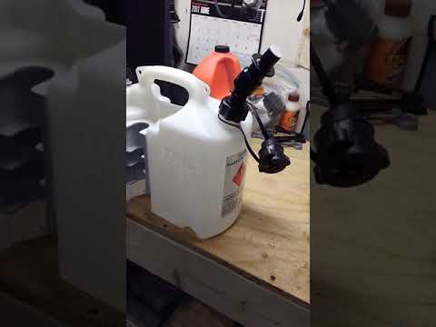 Stihl combi-can with quick fill spouts
