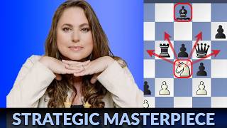 Judit's Strategic Masterpiece | Polgar vs Anand, Wijk aan Zee 1998