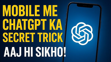 chatgpt ka use kaise kare || how to use chatgpt in mobile for free