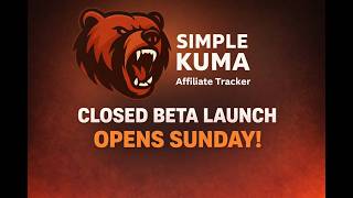 Simple Kuma - Free Affiliate Tracker - Official Launch