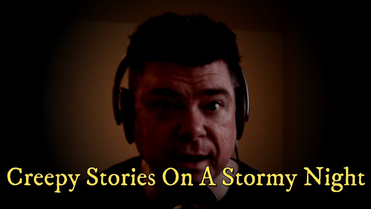 ASMR - Creepy Stories On A Stormy Night With Gum Chewing (The Sunglasses)