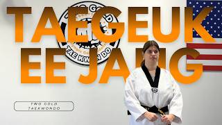 Taegeuk Ee (2) Jang - Orange Belt Form Tutorial (Mirrored) screenshot 4