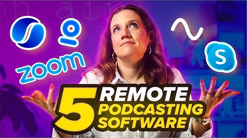 How to RECORD your PODCAST REMOTELY for FREE ? 5 software [ZencastR, Riverside, SquadCast, Zoom...]