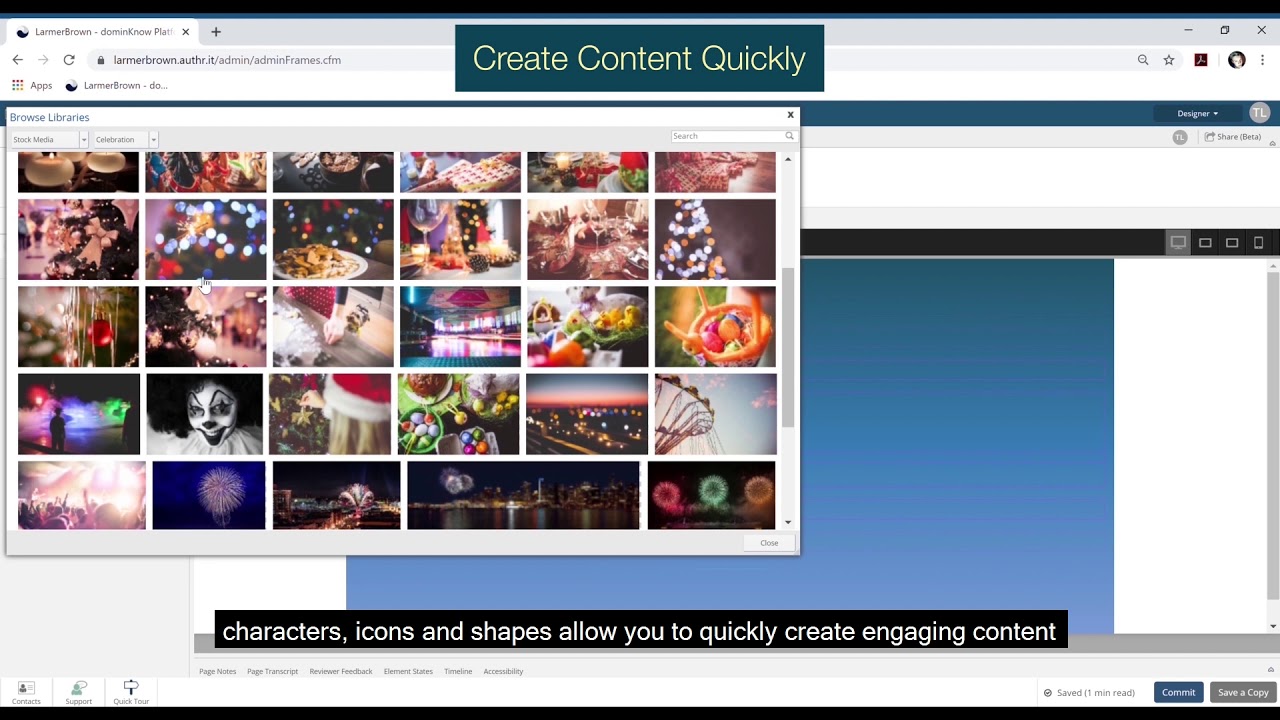 YouTube player