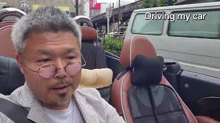 Driving my car （続）街をオープンで走るオッサン