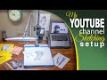Drawing Table Sketching Setup for YouTube