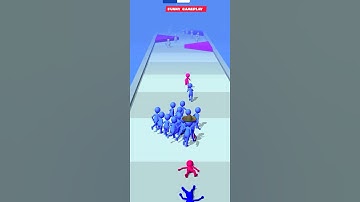 High speed run Gameplay 💹 Best Funny shorts 💹 Join Clash run  #shorts Part- 304