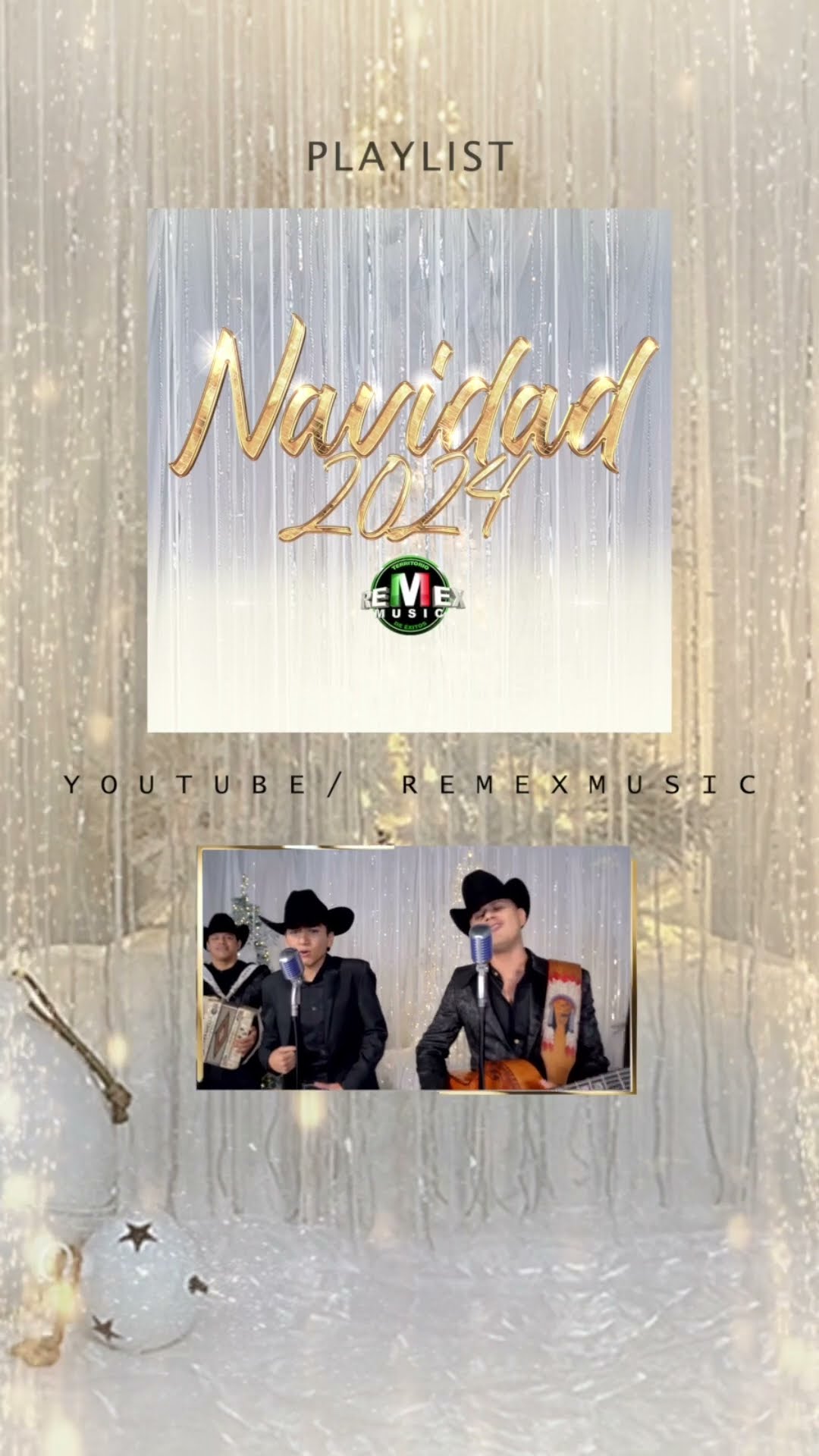 Remex ñ Music te acompaña esta Navidad 2024 ?? ¡Dale play y llena tus días de magia navideña! ??