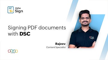 How to sign PDF using DSC | USB Dongle