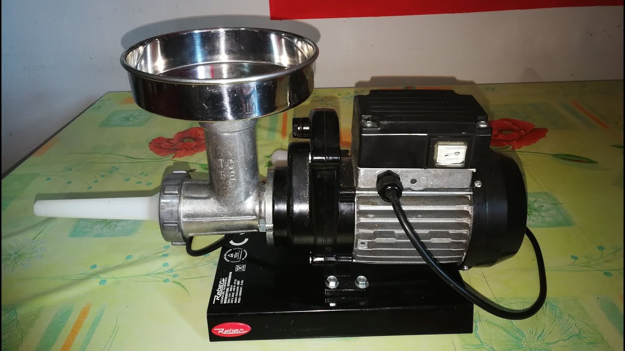 Brand Reber Meat mincer and bagger review 