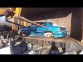 Car crusher crushing cars 55