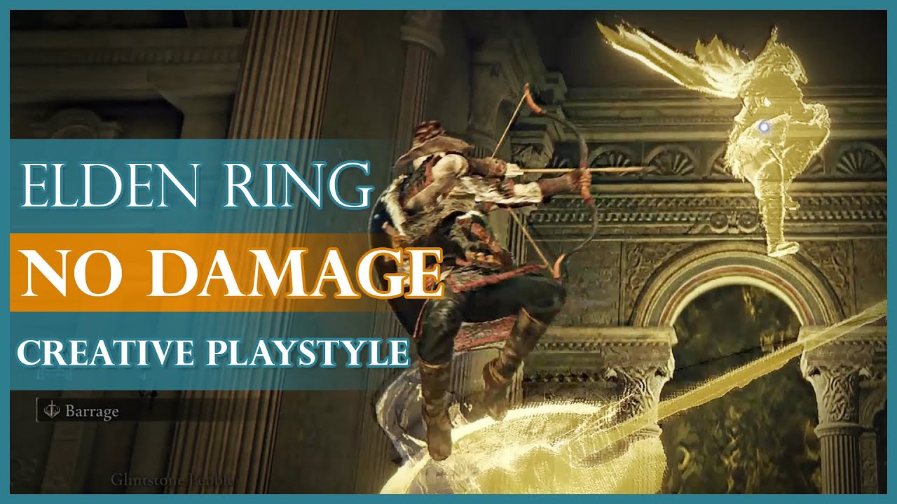 No Damage Godfrey, First Elden Lord (Golden Shade) Elden Ring YouTube