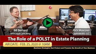 The Role of a POLST in Estate Planning by Bottled Business Sense Show 10 views 4 years ago 15 minutes