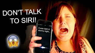 Don't Talk To Siri at 3! REAL! SCARY & FUNNY | You Won't Believe What SIRI DID TO ME!