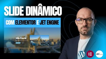 Slide Dinâmico com Elementor e JetEngine — Imagem de Fundo que Muda com o Slide!