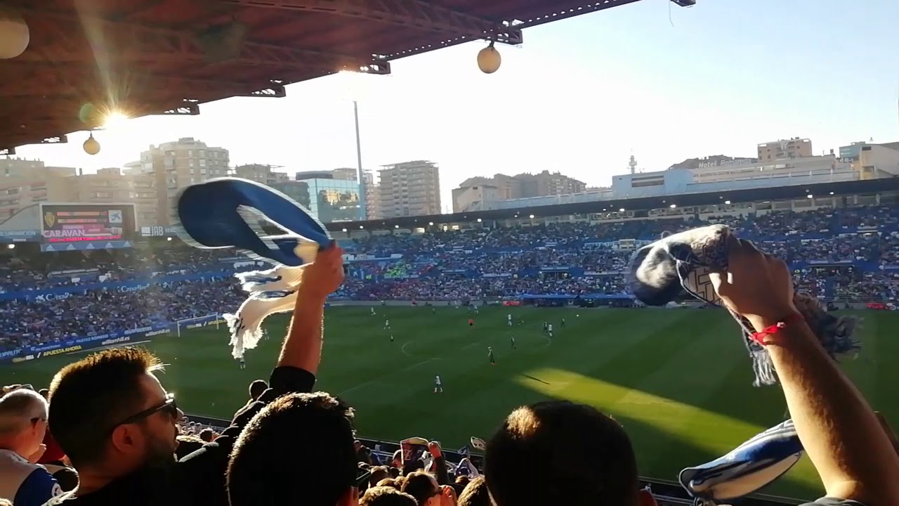 Ale Zaragoza alé // Real Zaragoza vs Deportivo de la Coruña 31 // La Romareda YouTube