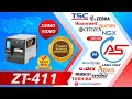 Zt 411  printer demo  contact atharva solutions for infinite barcoding solution