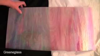 Pink White Translucent Iridized