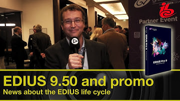 EDIUS 9.50 and promo - IBC Report 2019