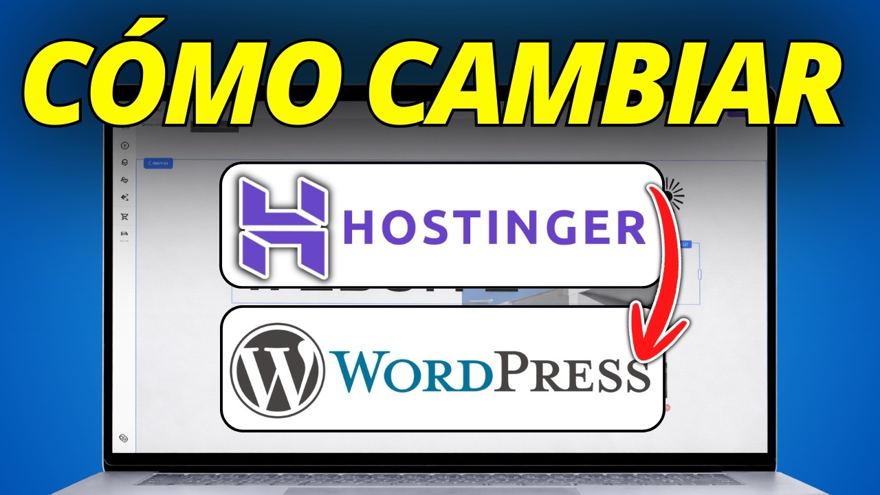 Cómo Cambiar De Hostinger Website Builder A WordPress 2026 - YouTube