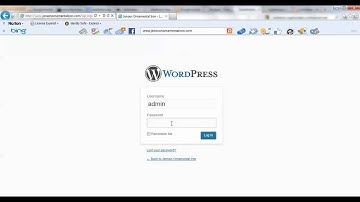 2 Login to WordPress Admin Panel wp admin