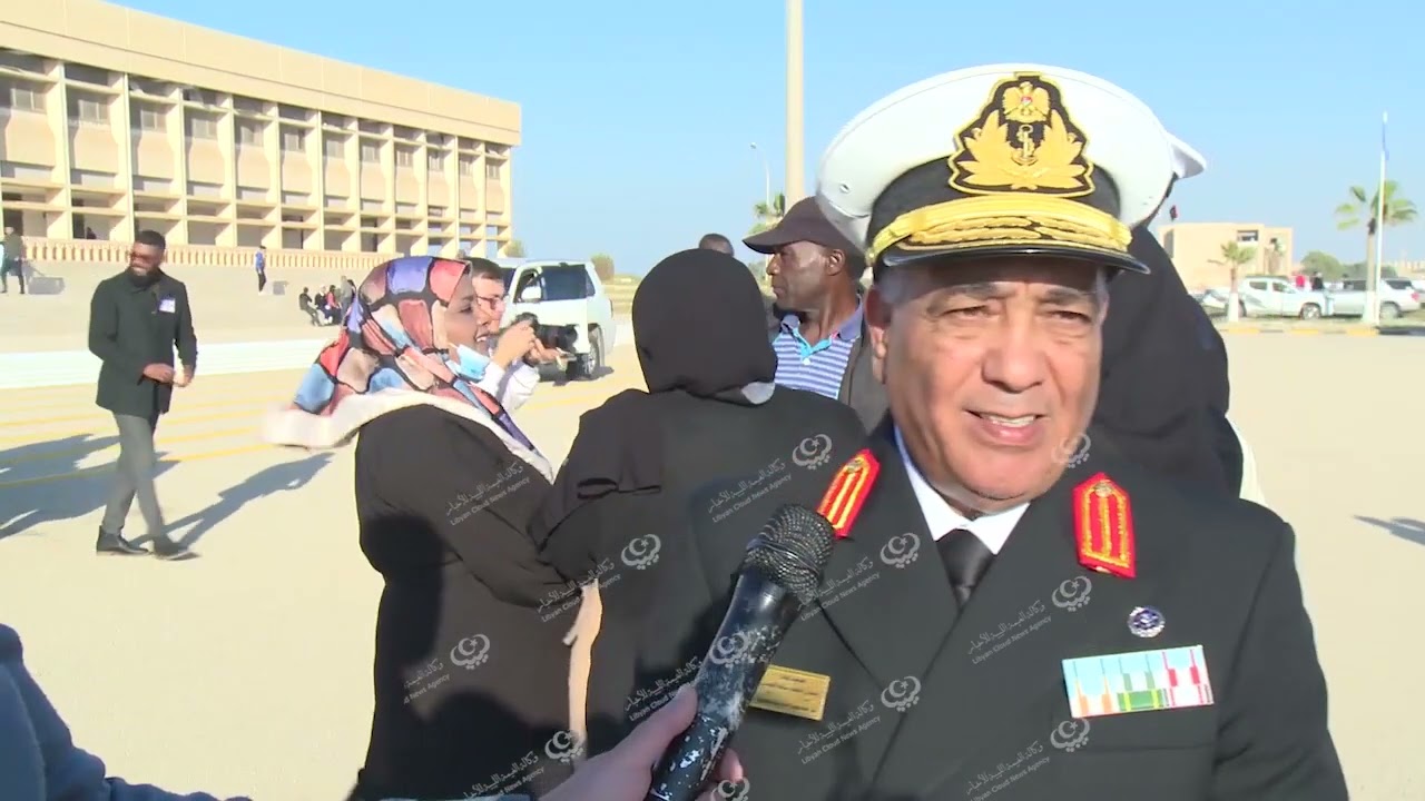 الاحتفال بتخريج الدفعة (30) من طلبة الأكاديمية البحرية بطرابلس LCNA