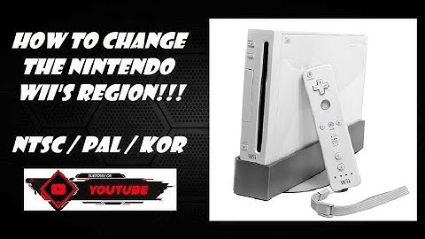 How to Change the Nintendo Wii to any Region!!!