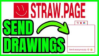 How To SEND DRAWINGS On StrawPage (QUICK & EASY) 2026