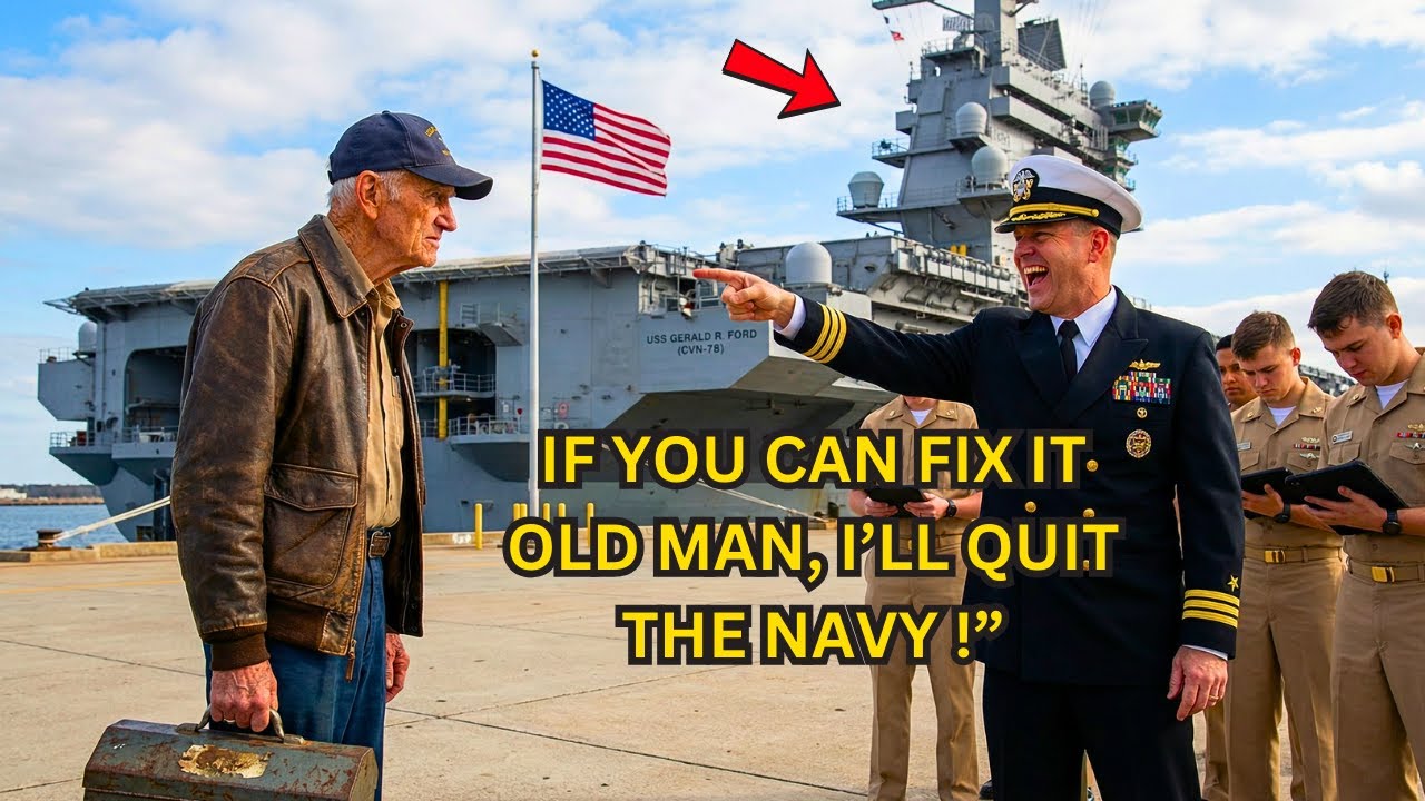 Engineers Couldn't Restart the Dead Ship — Until the Admiral Brought a Forgotten Navy Veteran