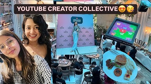 My First Ever “YOUTUBE EVENT”😍❤️| YOUTUBE CREATOR COLLECTIVE💞 | ​⁠APURVA MENDIRATTA | #vlog #event