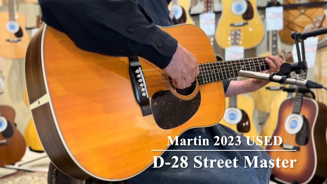 Martin D-28 Street Legend 【2023年製 / 美品中古】 - YouTube