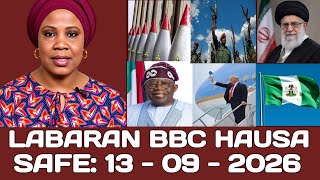BBC HAUSA LABARAN DUNIYA NA SAFE 13/09/2026