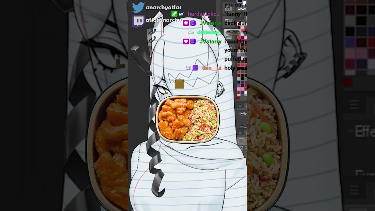 paper nearly D*ES on STREAM (REAL) 💀🪦🍚 #vtuber #vtuberclips
