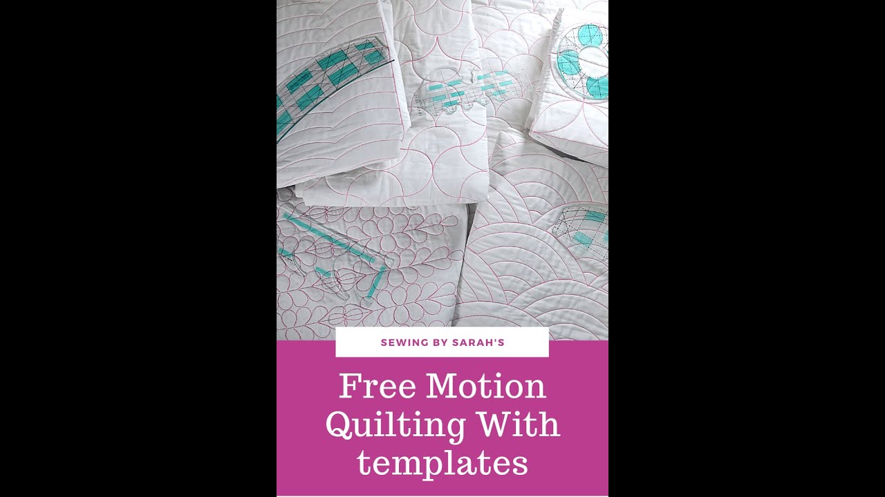 Free Motion Quilting Essentials Template Set