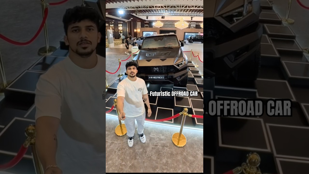 Futuristic Offroad car M-HERO 