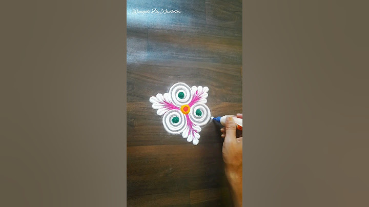 Easy rangoli designs #dailyrangoli #rangoli #shorts