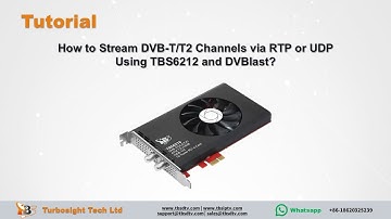How to Stream DVB-T/T2 Channels via RTP or UDP Using TBS6216 and DVBlast