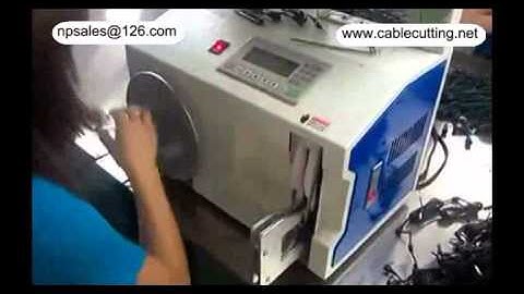 Automatic binding wire winding machine (WPM-210)  http://www.cablecutting.net/