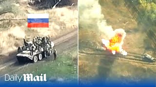 Russian offensive backfires as Ukraine eliminate enemy tanks and IFV's in brutal counter