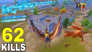 62KILLS!!😍 NEW BEST LOOT GAMEPLAY in DINOSAUR MODE🔥 SAMSUNG,A3,A5,A6,A7,J2,J5,J7,S5,S6,S7,59,A10