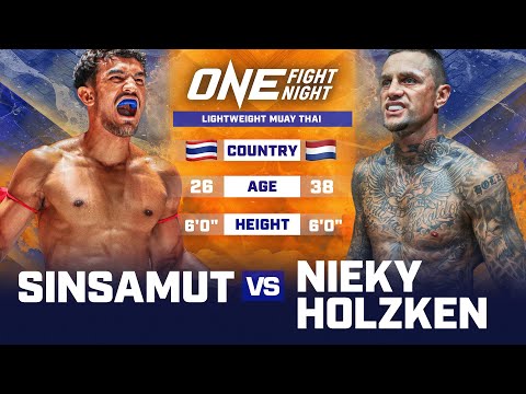 Muay Thai Meets Kickboxing 😳🔥 Sinsamut vs. Holzken Full Fight