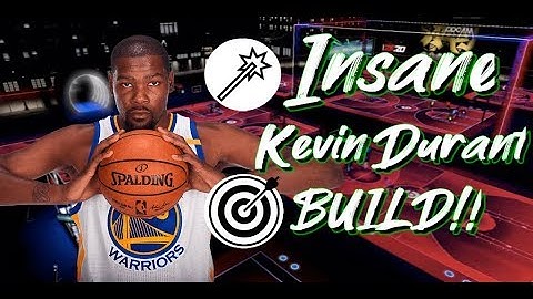Insane NBA 2K20 Kevin Durant Build!!  *ONLY GREENS*