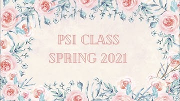 Lambda Delta Psi Spring 2021 Psi Class