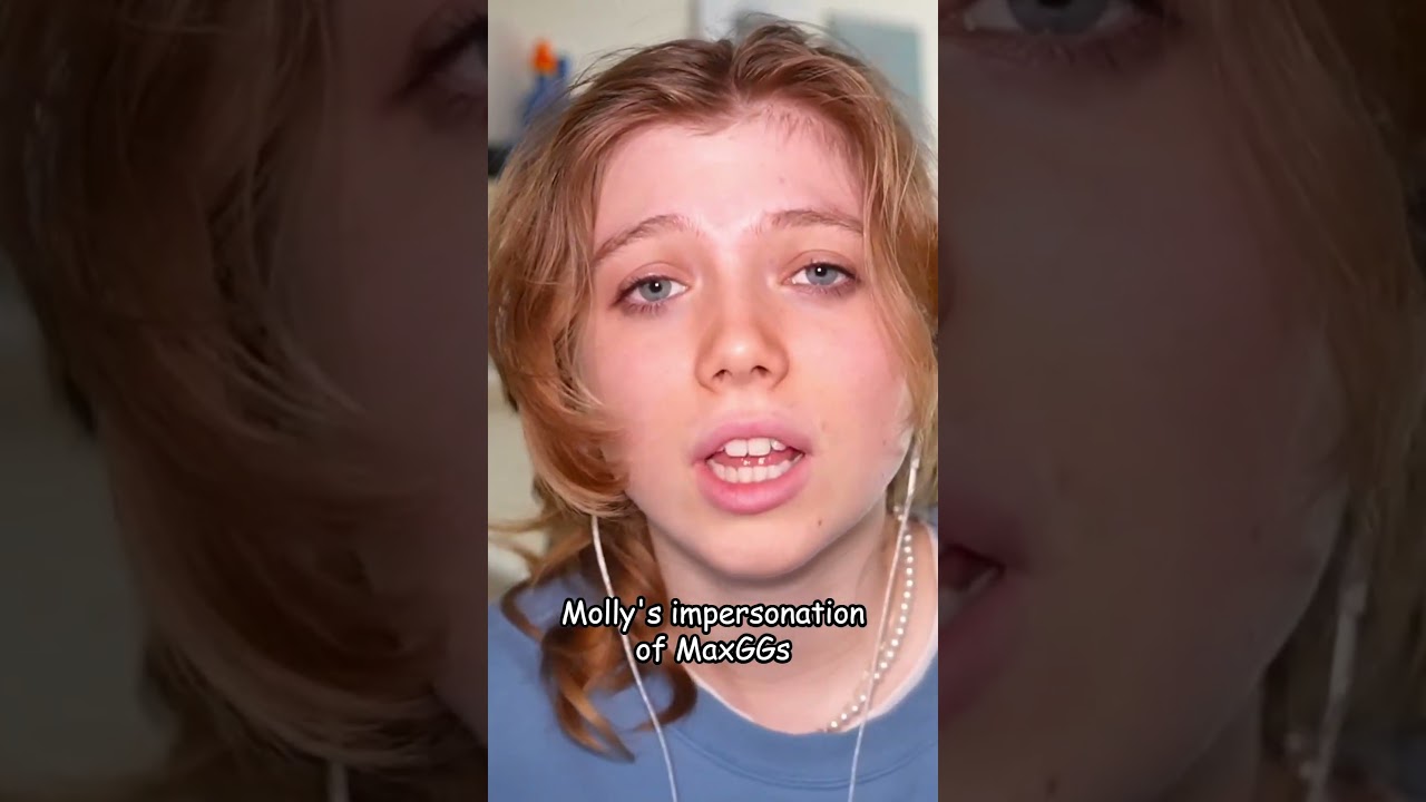 Molly's impression of MaxGGs  #twitch #maxggs #melinks #funnymoments