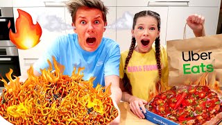 EATING the SPICIEST FOODS from EVERY RESTAURANT in our CITY!! The Empire Family