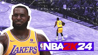 THIS LeBron build is BROKEN в онлайне●NBA 2K24