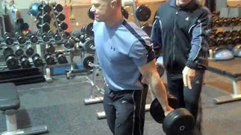 Single Arm Dumbbell Cheat Curl