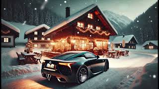 🏔️ Lexus LFA in the Snowy German Alps ❄️ | Cozy Café + Chill Lo-Fi 🎶 screenshot 5