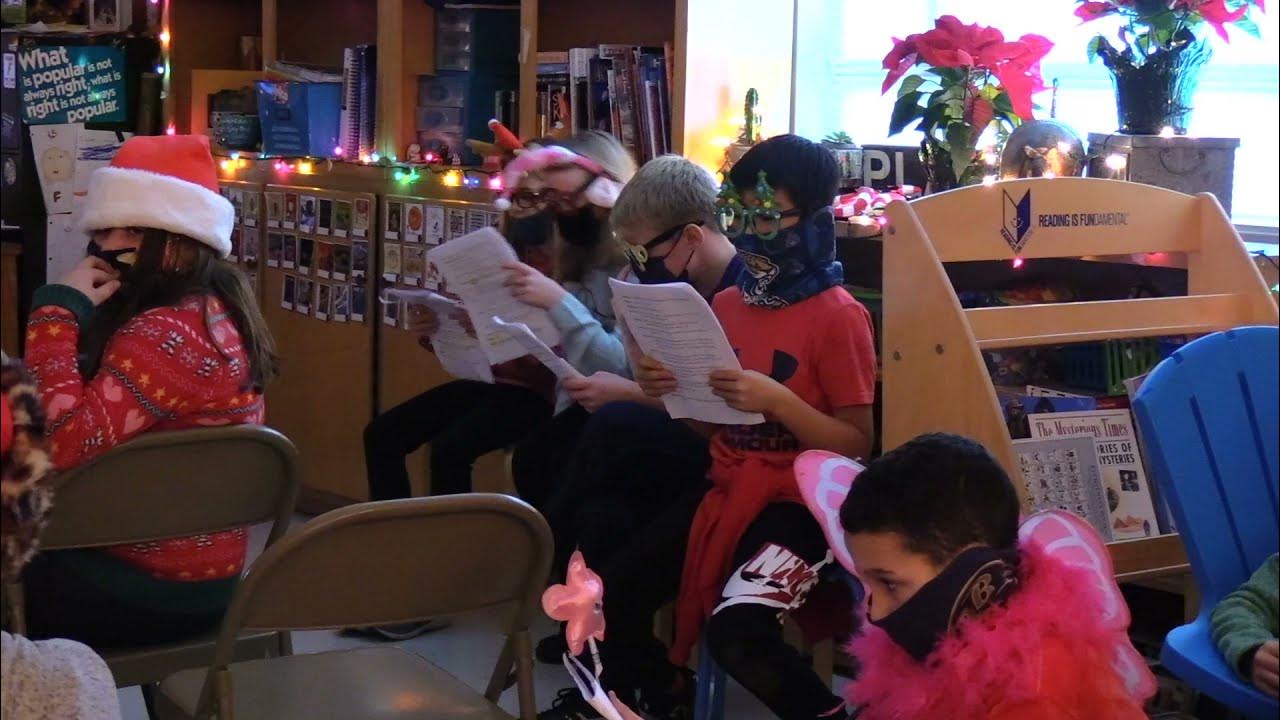Fisher Grade School 4th Grade Readers Theater - YouTube