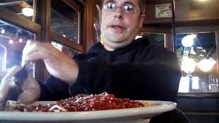 Taste Testing Review Of Chicken Parmesan At Spaghetti Warehouse In Akron, Ohio
